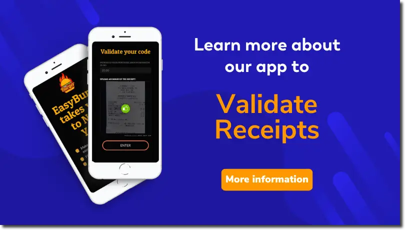 Validate Receipts app