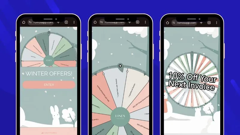 Winter offers promotional giveaway