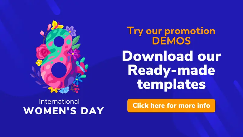 Women's Day promotions
