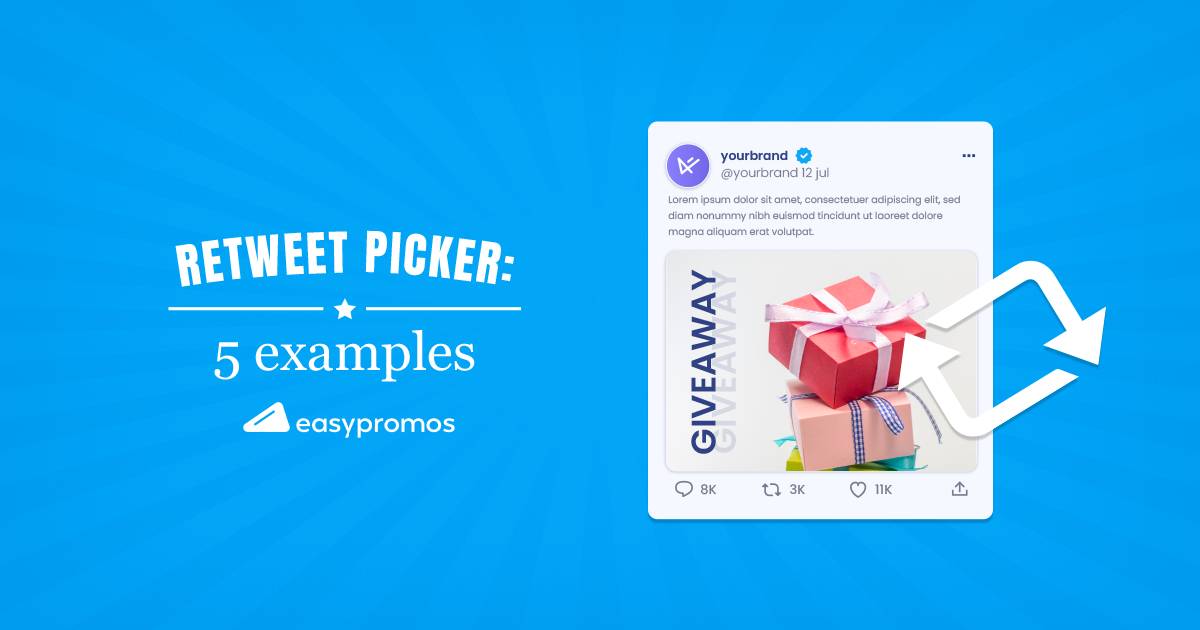 Retweet Picker: 5 Examples of Successful Twitter Giveaways