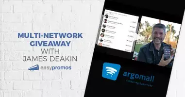 How 1 influencer ran a successful giveaway on 4 different networks