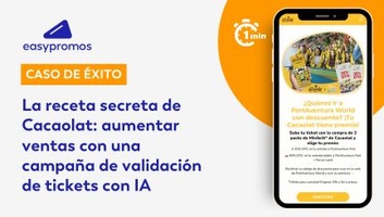 [En 1 minuto] Campaña de validación de tickets con IA de Cacaolat