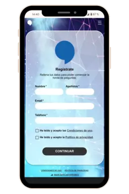 obten datos de contacto