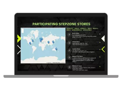Interactive Map - Location-Based Promotion