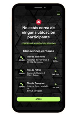 reglas acceso según golocalizacioon