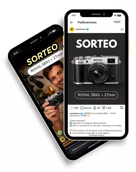 Sorteo en Instagram