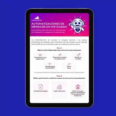 guia automatizaciones DM instagram con Easypromos