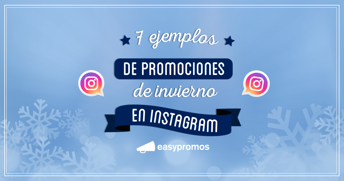 Promociones invierno Instagram
